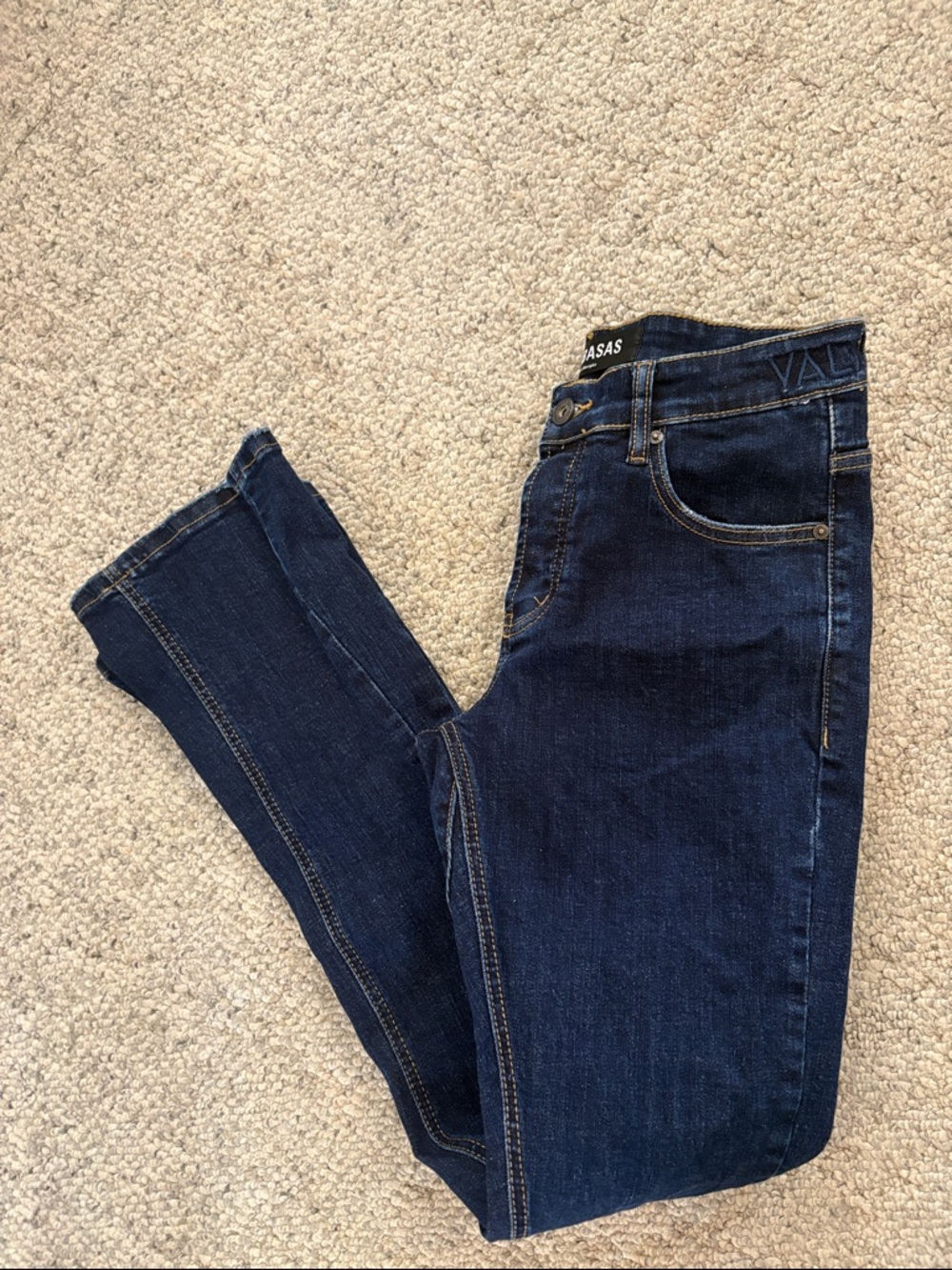 Valabasas dark wash flare button fly jeans Size 29